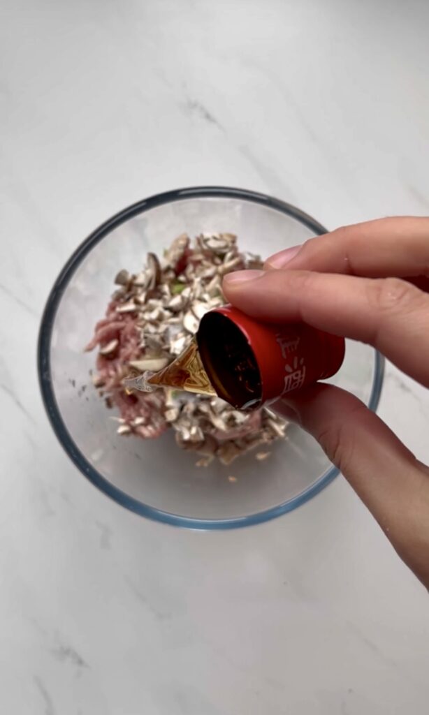 Pork & Mushroom filling