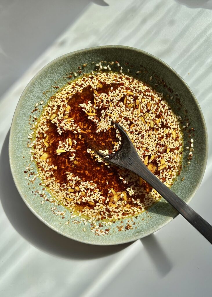 Chili oil sauce