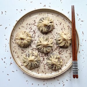 Chocolate and Peanut Butter Dumplings