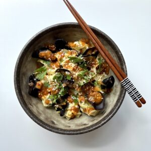 Wood ear mushroom wontons