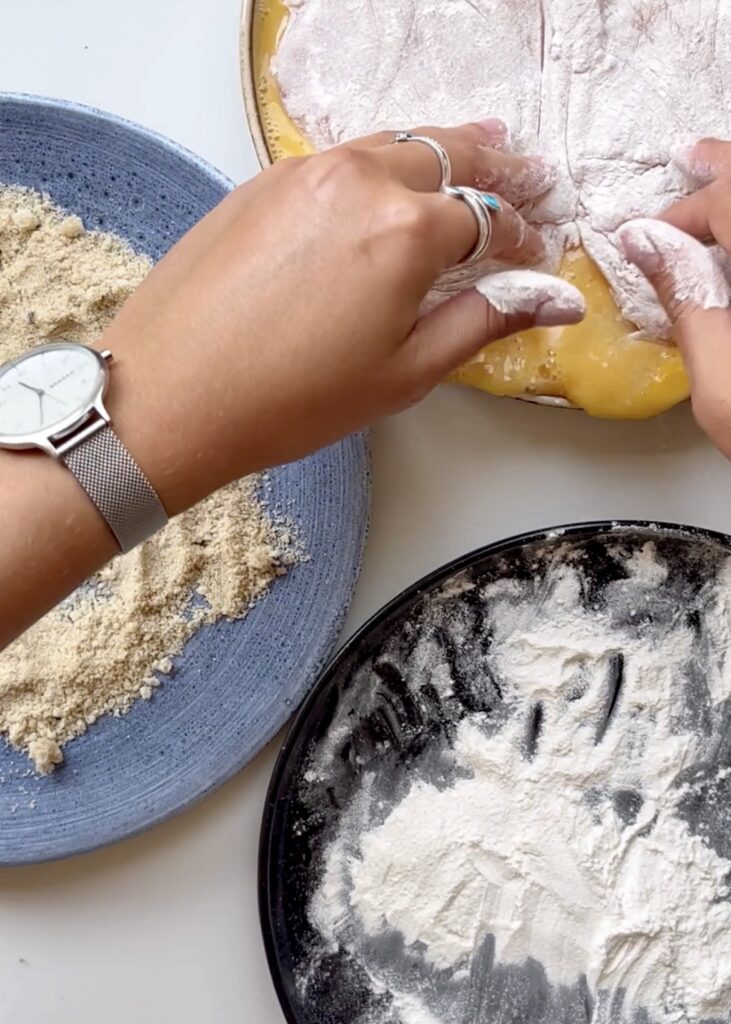 how to deep fry meat