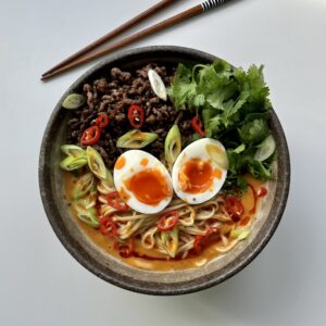 15 Minute Spicy Beef Noodle Soup