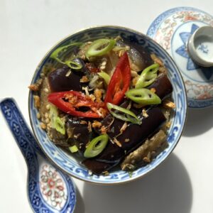 Chinese Steamed Aubergine