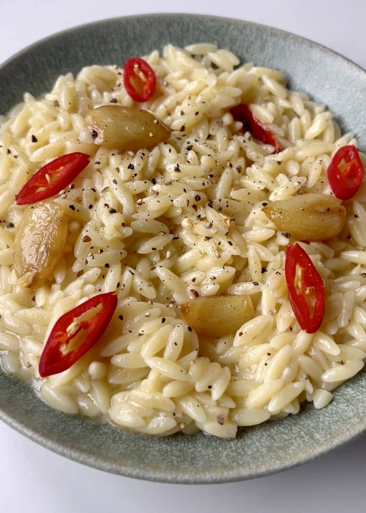 Garlic & Chilli Confit Orzo