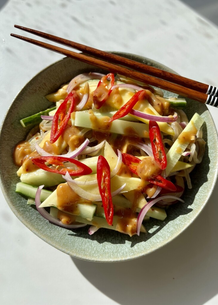 Sweet Potato Noodle Salad