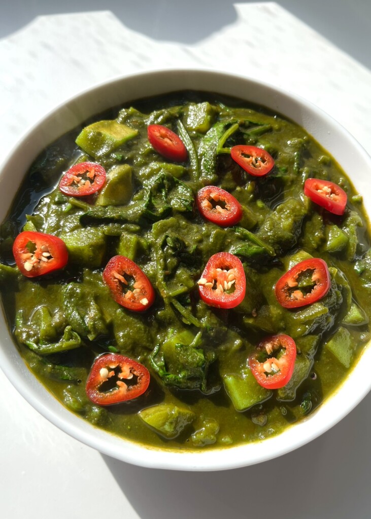 Spinach & Potato Curry