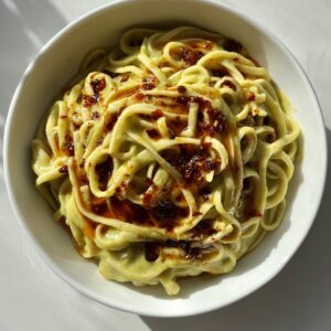 Avocado & Chilli Oil Linguine