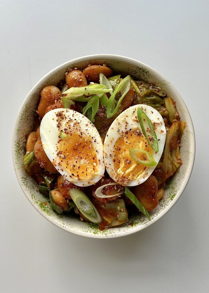 Korean-Style Butter Beans