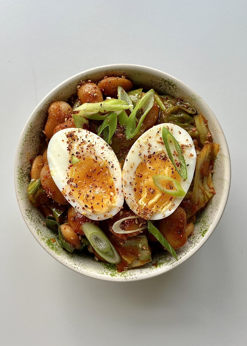 Korean-Style Butter Beans