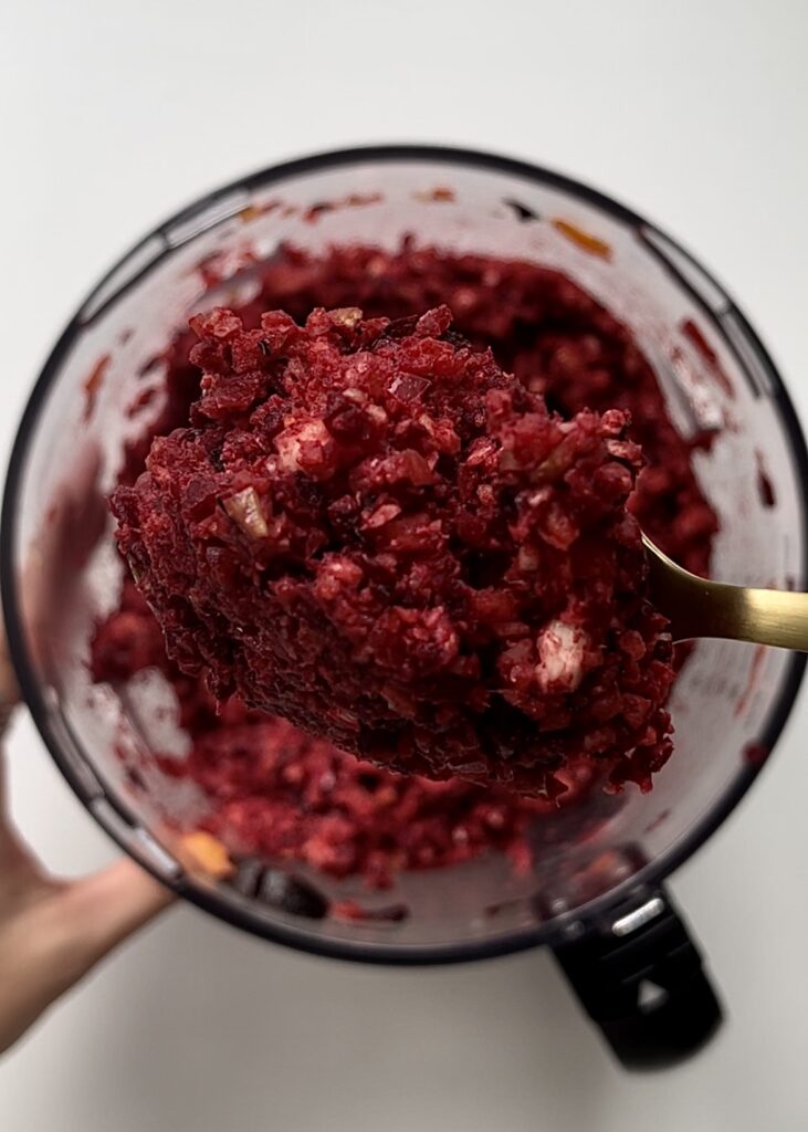 Beet Wellington Filling