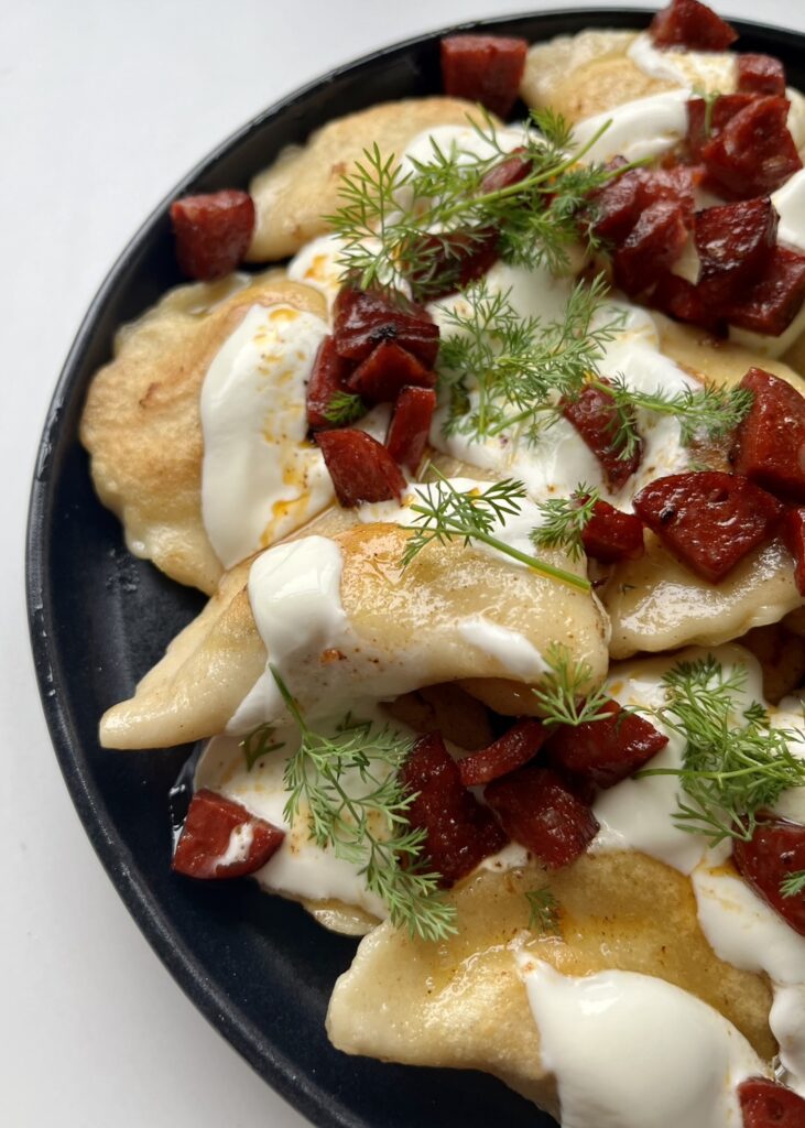 Homemade Polish Pierogi