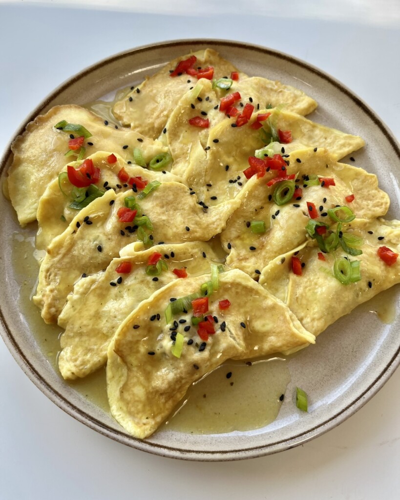 Chinese Egg Dumplings (Dan Jiao)