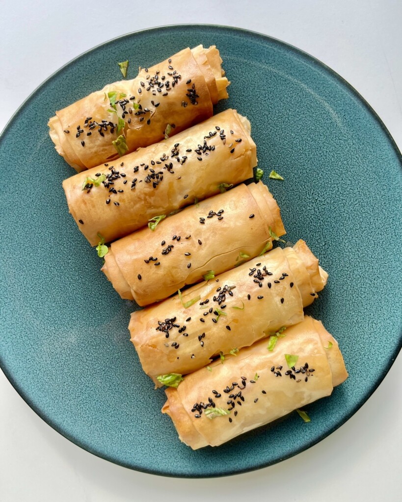 Butter Chicken Crispy Rolls