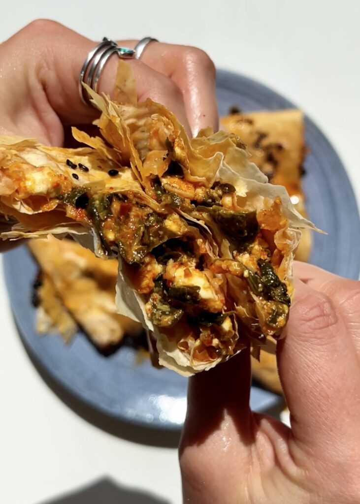 Gochujang Feta Pastries