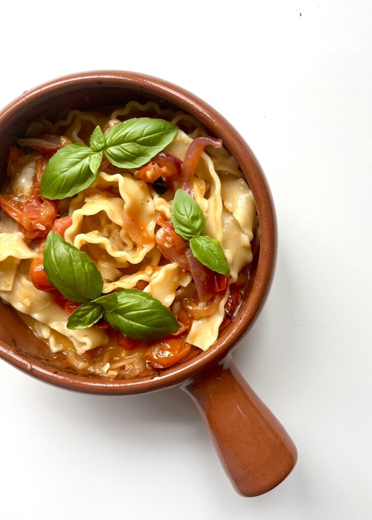 Baked Mozzarella Pasta