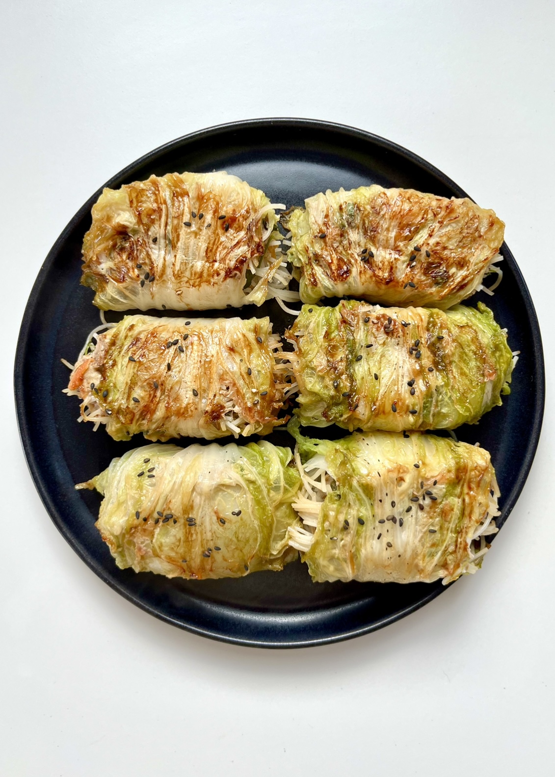 Vietnamese-Inspired Cabbage Rolls