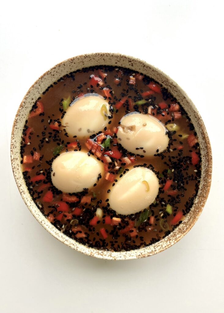 Miso-Marinated Eggs