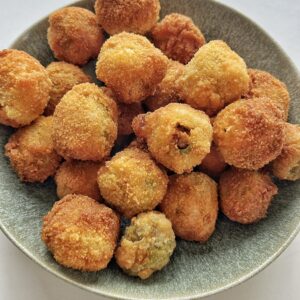 Deep-Fried Stuffed Olives