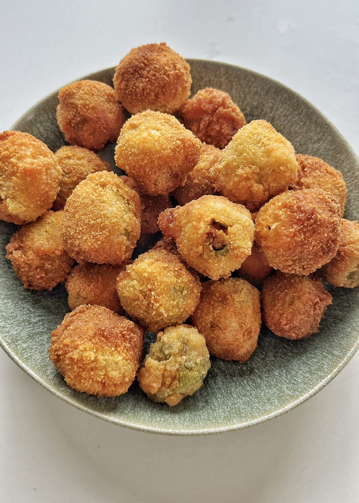 Deep-Fried Stuffed Olives