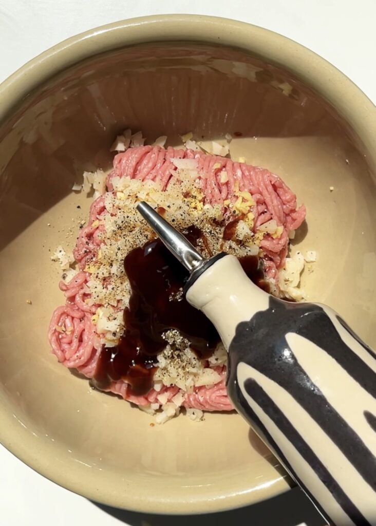 Filling for Chicken Siu Mai