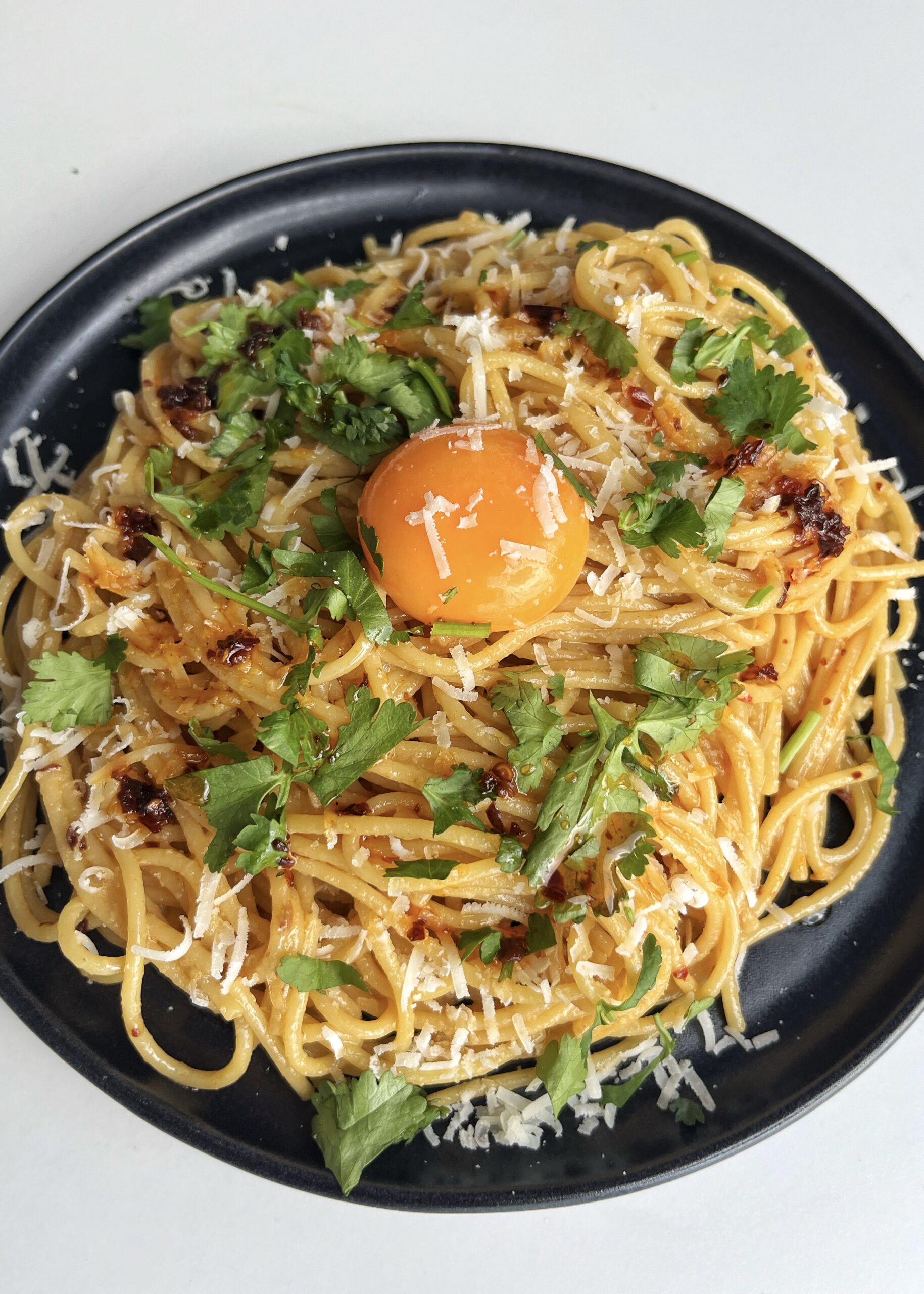 Tahini Chilli Oil Pasta