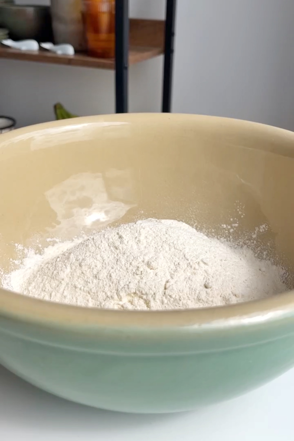 Make coconut bao dough.