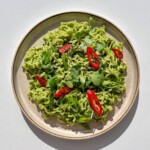 Green tahini miso ramen.