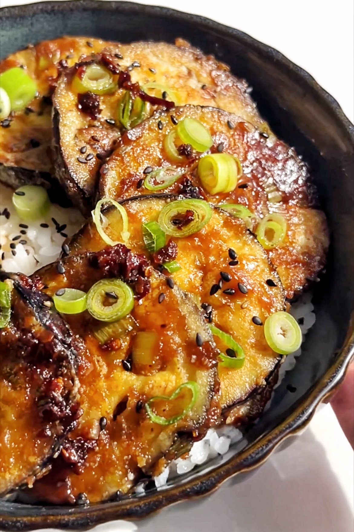 Miso Glazed Aubergine
