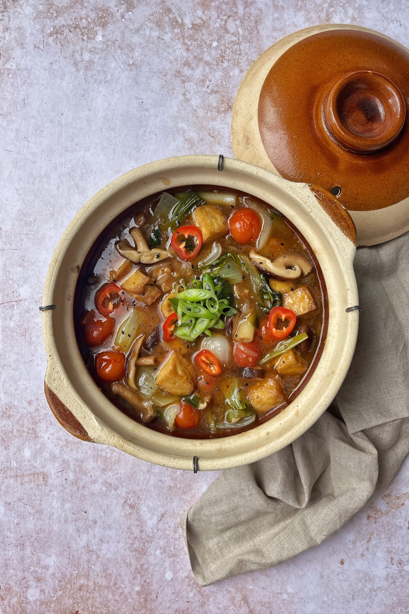 Claypot Tofu.
