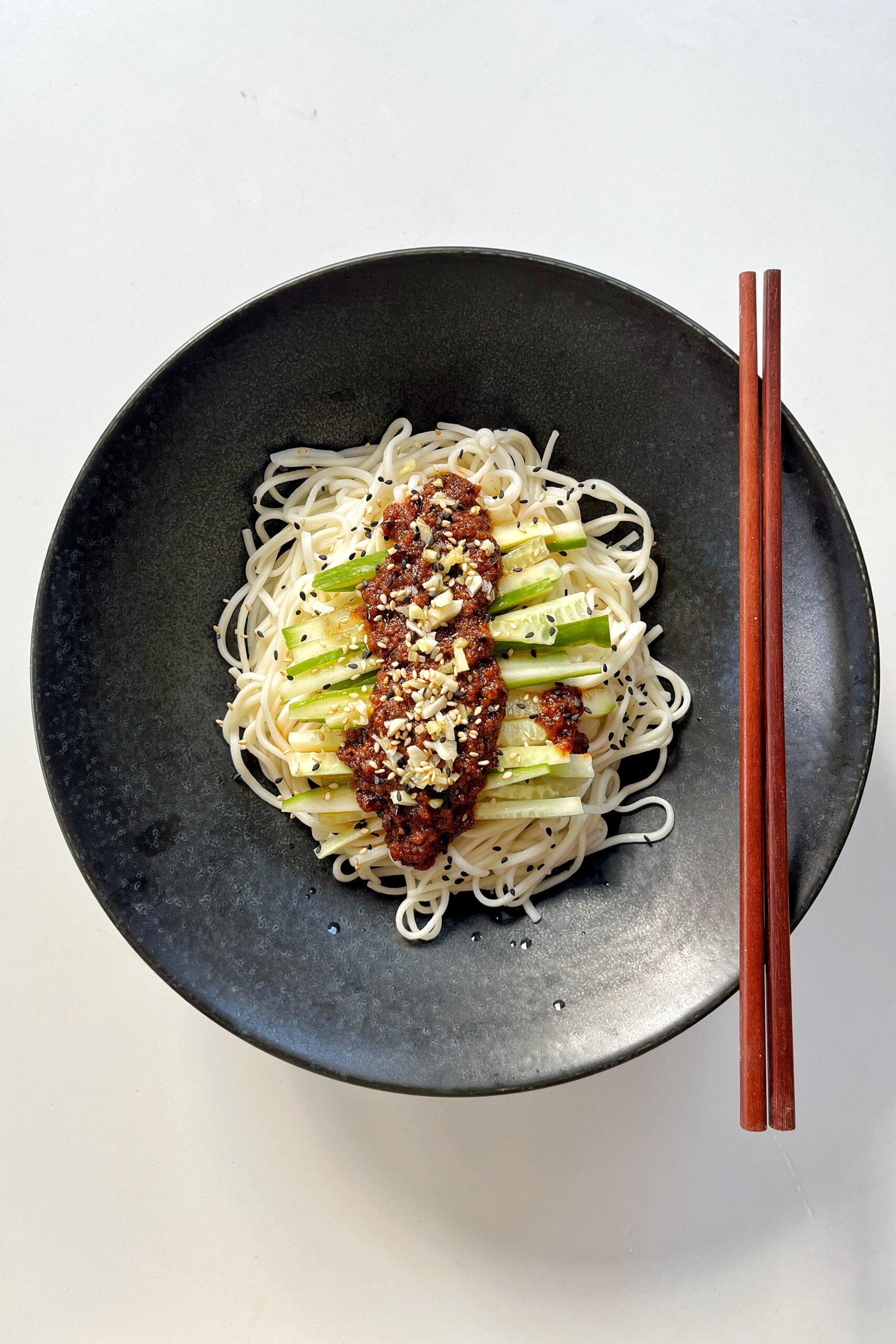 Sesame Gochugaru Noodles.