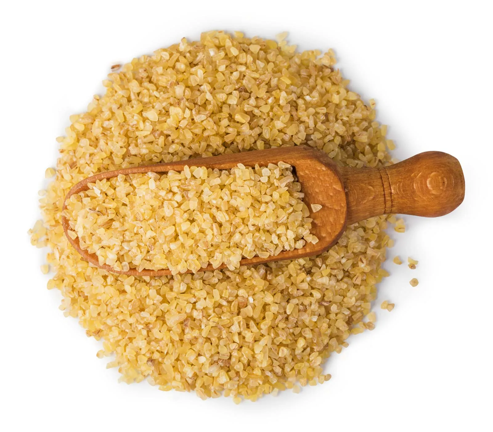 Bulgar wheat scoop.