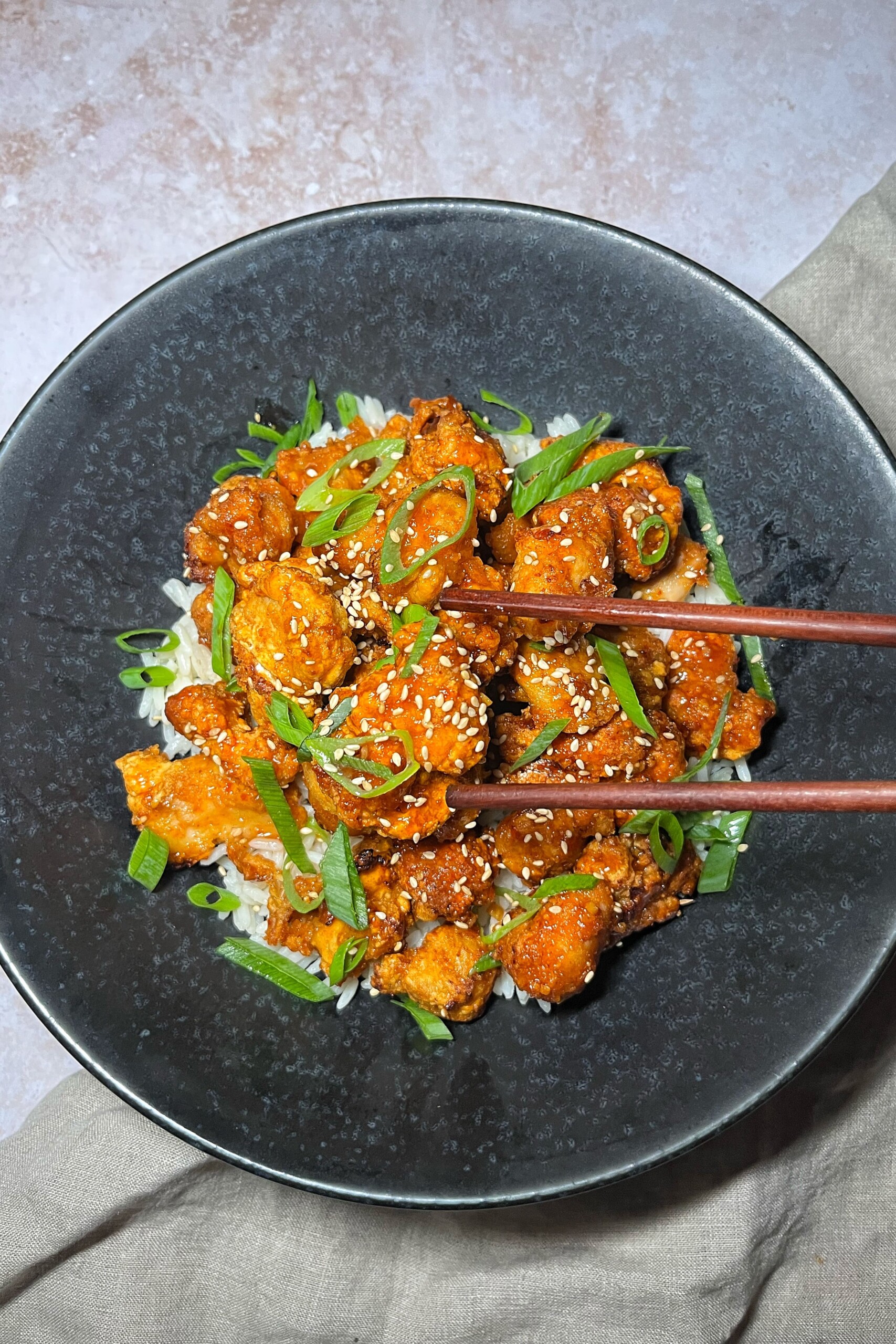 Volcano Chicken Ingredients.