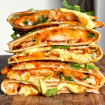 Turkey quesadillas.