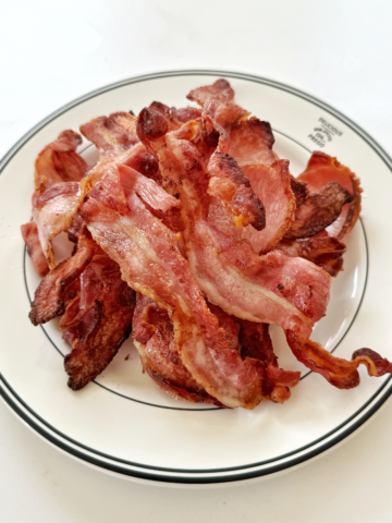 Air fryer bacon ninja.