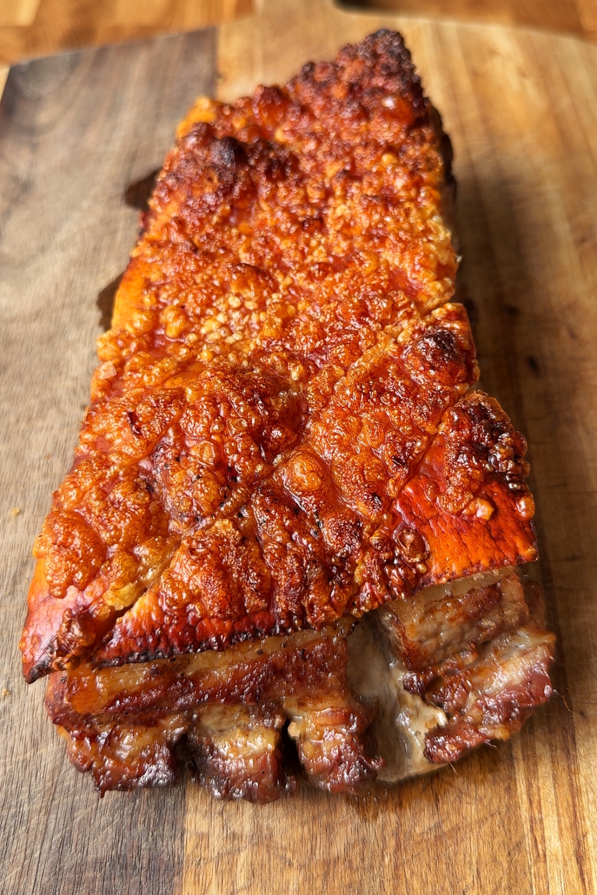 Air fryer crispy pork belly.