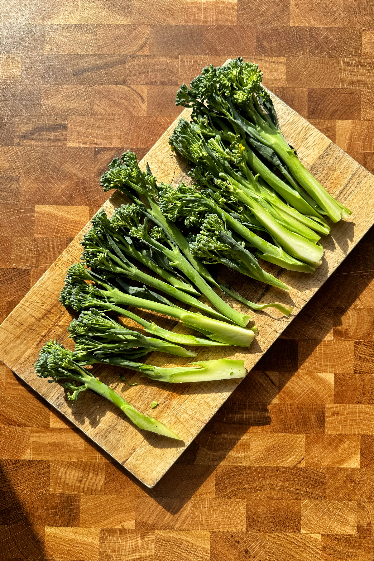 sliced broccolini