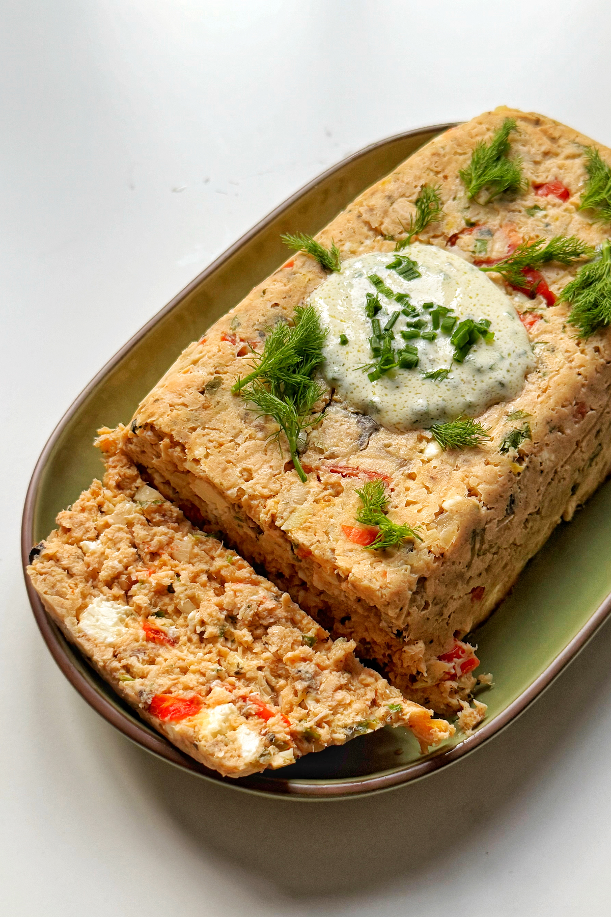 salmon loaf recipe sliced