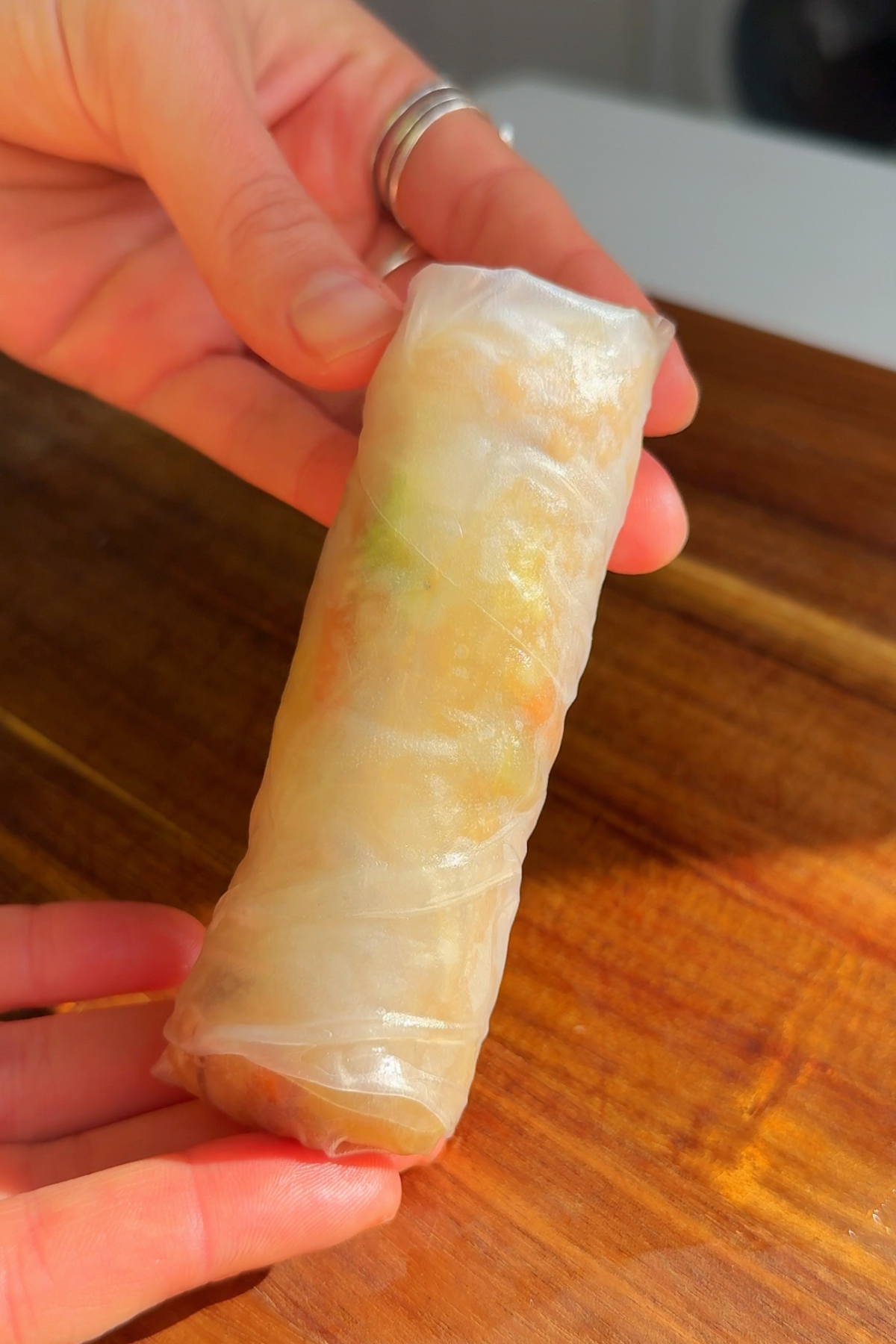 Final rice paper roll image.