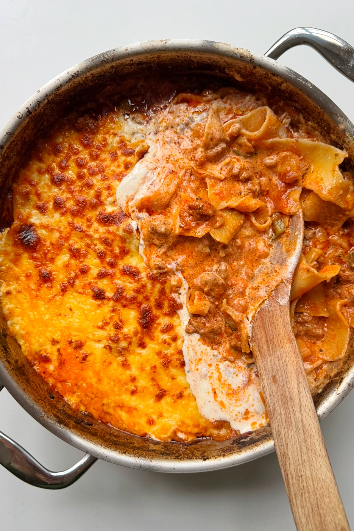 one pot lasagna.
