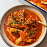 Dumpling rice cake bake.