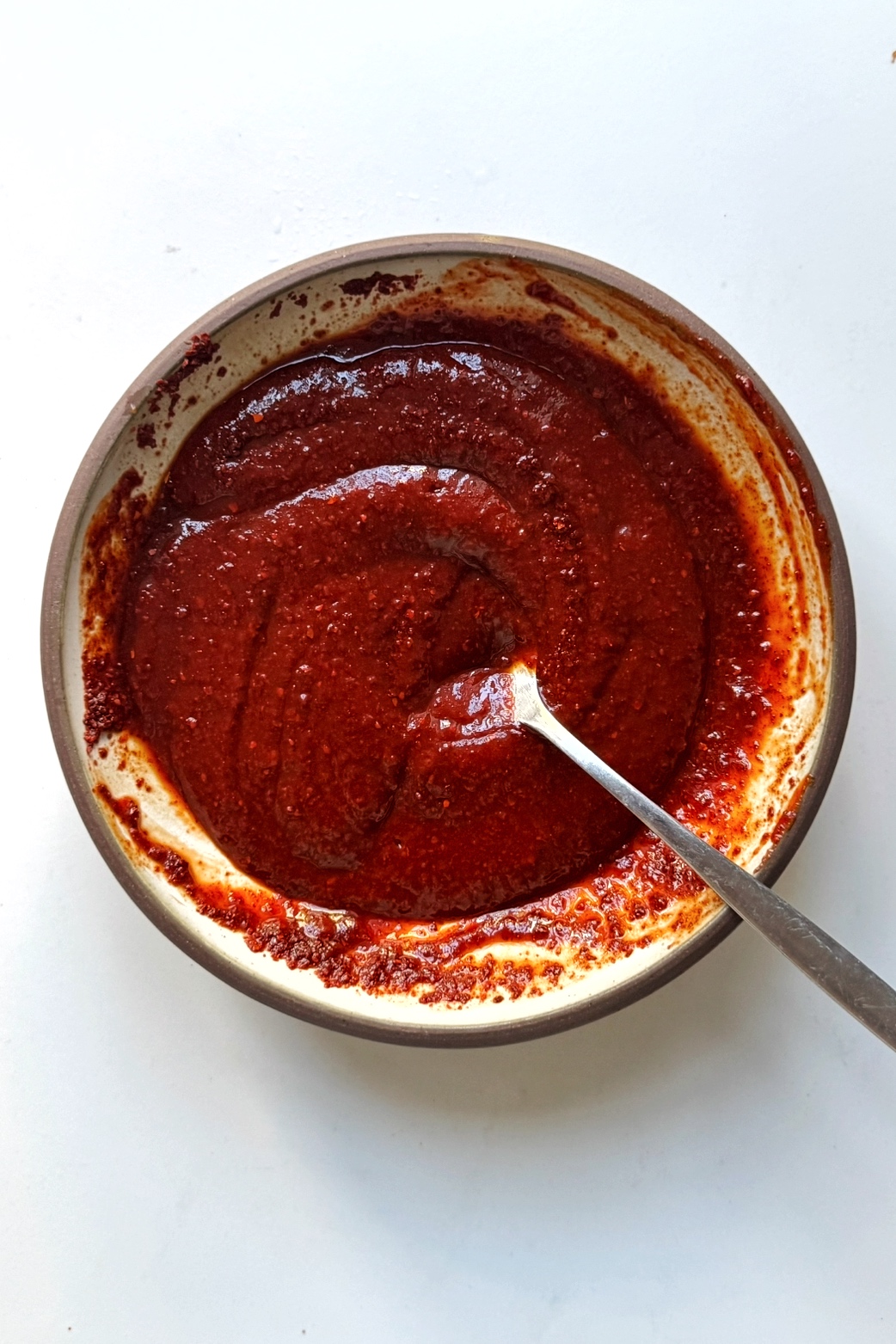 spicy paste.