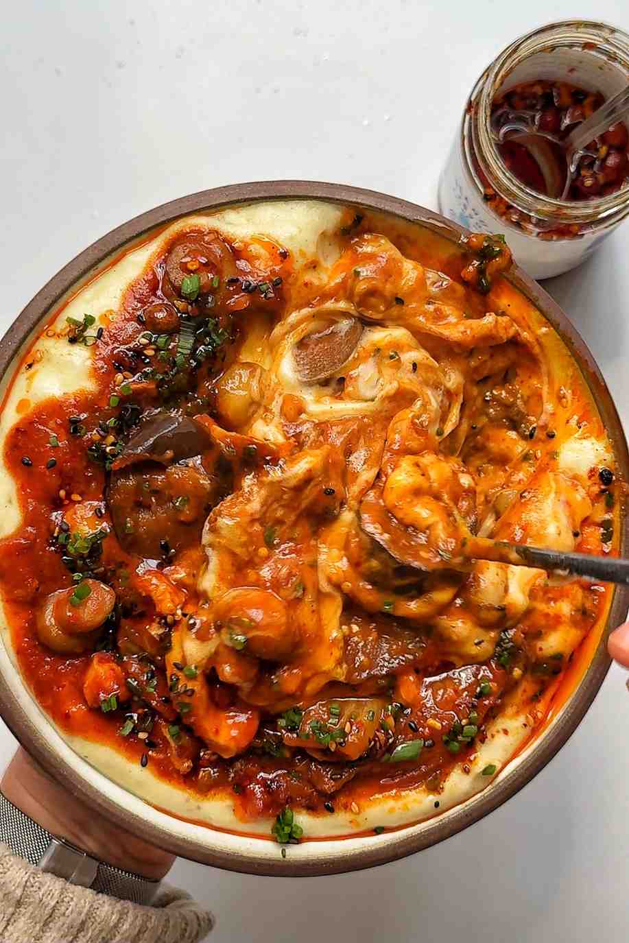 Korean chicken stew.